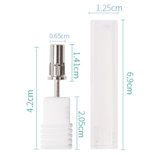 Eyech 2Pcs Sanding Band Mandrel Bit,Mini Mandrel Nail Drill Bit,Small Nail Drill Mandrel for Home/Salon/SPA/Manicure/Nail Sanders(Sliver+Golden)