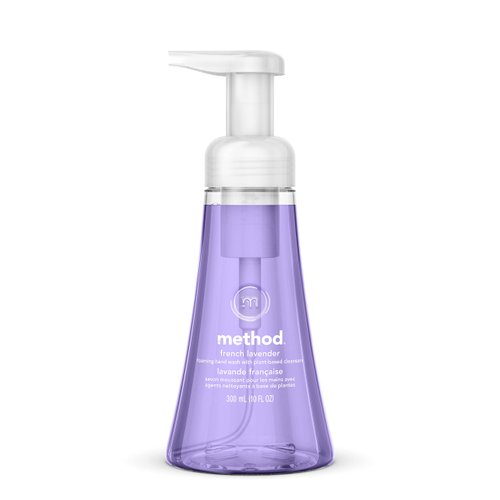 Method Foaming Hand Soap, French Lavender, Biodegradable Formula, 10 Fl Oz (Pack of 1)