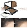Root Touch Up Hairline Powder 0.42oz Instantly Conceals Hair Loss for Thinning Hairline Cover Up Hairline Shadow Filler for Women & Men (Light Brown)