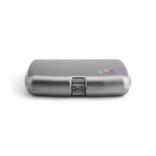 Caboodles Women's Care Pack, Silver with Lip Gloss