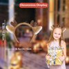 Beviliu Reindeer Antlers Headband, Cute Christmas Reindeer Antlers, Brown Deer Antlers Headband Christmas Birthday Party Decorations Reindeer Ears Cosplay Costume Make-up Washing Headband 1Pack