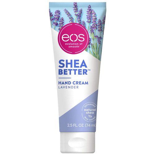 eos Shea Better Hand Cream - Lavender | Natural Shea Butter Hand Lotion and Skin Care | 24 Hour H...