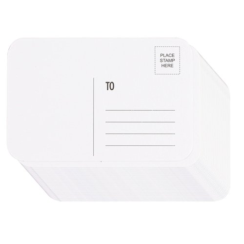 100 Sheets Watercolor Postcards 4x6 Inch, 100% Cotton 140lb/300gsm Blank Postcards Watercolor Paper Cards Art Supplies for Mailing Painting Watercolor Journal Greeting Cards Invitations (100)