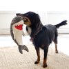 KONG Cuteseas Rufflez Soft Ridged Plush Dog Toy (Shark)