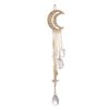 Romantic Crescent Moon Star Crystal Dangle Hairpin Rhinestone Beads Hair Clips Bridal Jewelry Tassel Drop Hair Pins Bobby Pins For Women Girls Hair Accessories (Gold)