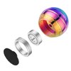 Kryfa Kinetic Desk Toys, Fidget Toys Kids Adults, Adults Office Desk Toys, Metal Kinetic Fidget Spinners for Kids Party Favors, Stocking Stuffers for Kids (1.54", Rainbow)