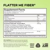 Flatter Me Fiber GLP-1 Booster – Fiber Supplement for Women & Men, Prebiotics & Enzymes for Weight Support, Reduce Bloating, Double GLP-1 Levels, Digestive & Gut Health (10 Servings)