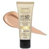 Natural Sunscreen for Face Spf 50, Body & Face Sunscreen, Sunscreen Moisturizer with Broad Spectrum, Skin Sun Protection