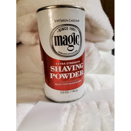 Magic Red Shaving Powder 5.0 oz. Extra Strength Depilatory by Magic
