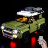 Light Kit Designed for Land Rover Defender Building Blocks Model - Led Light kit Compatible with Lego 42110 Toy Model (NOT Included The Model) (RC Version)