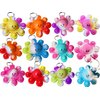 Roaqua 30 Packs Bulk Octopus Backpack Keychain Mini pop Fidget for Students Gifts and Octopus Christmas Party Favors,Students Bubble Prize