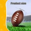 16 Pcs Foam Football Stress Ball Tiny Footballs Toys Football Party Decorations Small Football Foam Sport Football Stress Relief Footballs Fidget Balls for School Carnival Game Party Favor