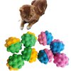 GINFH Cat Foam Ball Cat Sponge Ball Toy Cat Soccer Ball Toy (Interesting bulging Soft Ball)