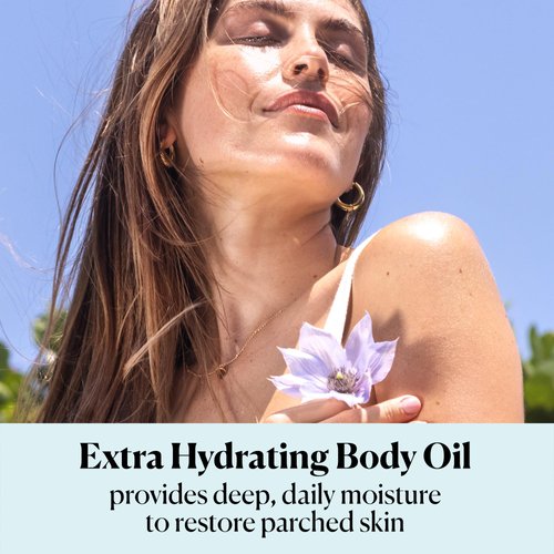 Sky Organics Body Oil, Extra Hydrating & Nourishing Organic Skin Care with Borage Oil, Acai & Sweet Almond Oil, Moisturizing Massage Oil, Refreshing Orange & Spearmint Scent, 6 fl oz