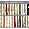 Royal Designs, Inc. CC-1-LB Beige Cord & Chain Cover 4' Linen Fabric Touch Fastener, Linen Beige