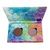 Honeybee Gardens Mini Skinny Duo Eye Shadow Compact in Tippy Taupe and Canterbury, Longlasting, Refillable & Customizable, Vegan, 26mm Pans