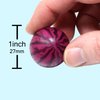 25 Bouncy Balls for Kids Party Favors | Assorted Bouncy Ball 27mm | Superball Small Rubber Balls for Kids