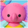 Swisheez Slater Elephant Stuffed Animal, Retro Inspired Plush Toys for Ages 3 and Up, Pink, 7”