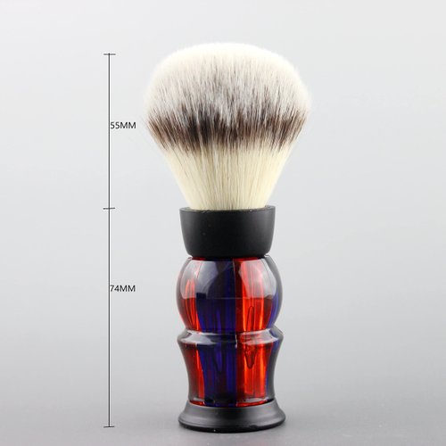 Frank FS shaving Mens Synthetic Hair Shaving Brush for Men's Personal and Professional Shaving Gift to Father Husband