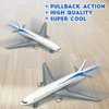 ArtCreativity Pullback Airplane Toys for Boys and Girls, Set of 2, Diecast 5 Inch Pull Back Plane Toys for Kids, Great Birthday Party Favors for Children, Goodie Bag Fillers, Gift Idea