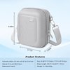 Krypthos Carrying Case for DJI Neo, Portable Shoulder Bag Travel Neo Case, with Elastic Strap to Fix DJI Neo Drone, Suit for Travel and Home Storage for DJI Neo Drone and Accessories (Grey)