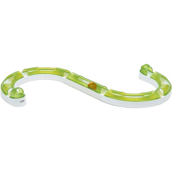 Catit Senses 2.0 Play Circuit Interactive Cat Toy - 8-Piece Closed-Track Ball Toy for All Breed Sizes