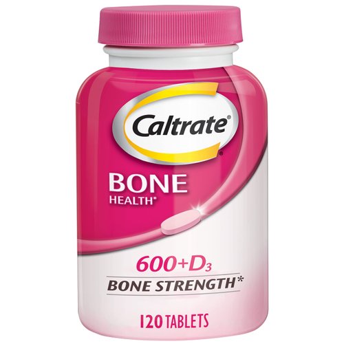 Caltrate 600 Plus D3 Calcium and Vitamin D Supplement Tablets, Bone Health Supplements for Adults...