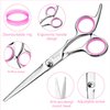 Hair Scissors for Hair Cutting, Fcysy Professional 6 Inches Haircut Scissors Barber Shears, Hair Shears Haircutting Scissor Trimming Beard Scissors with Comb, Salon Hair Shears for Men Women Pet