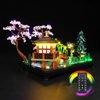 DALDED LED Lighting Kit for Lego Icons Tranquil Garden, LED Light Compatible with Lego 10315 Building Block Models (Remote Control Version)
