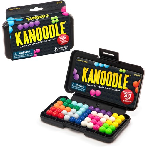 Educational Insights Kanoodle 3D Brain Teaser Puzzle for Ages 7+ Brain Games for Kids and Adults, Travel Games, Stocking Stuffers for Kids, Teens and Adults