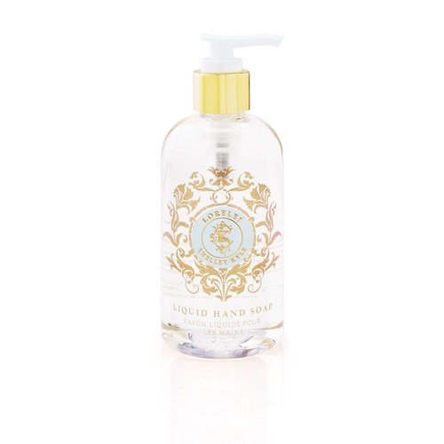 Shelley Kyle Lorelei All-Natural Luxurious Liquid Hand Soap, Gentle Cleansing, Softening, Moisturizing with Refreshing Scent, 250ml