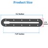 Huntury Kayak Track, Kayak Low Profile Track, Kayak Rail, Kayak Accessories Mount Track, Kayak Gear Track for Fishing Rod Holder, Fish Fider, Cup Holder, Gopro, Pack of 2