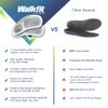 WalkFit Platinum Foot Orthotics Plantar Fasciitis Arch Support Insoles Relieve Foot Back Hip Leg and Knee Pain Improve Balance Alignment Over 25 Million Sold (Men 10-10.5 / Women 11-11.5)