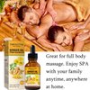 12 Pack Ginger Oil Lymphatic Drainage Massage Oil, Vitamin E Oil For Skin, Belly Lymphatic Drainage Ginger Oil -Arnica Ginger Oil for Lymphatic Drainage,Warming Sore Muscle Massage Oil Plant Aroma Oil