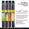 Cuticle Oil Pen for Nails - Nail Strengthener & Growth Treatment Serum for Damaged Nails, Hangnails w/Jojoba cuticle oil—Mixed Fragrances - Holographic Glitter Pens 4-Pack