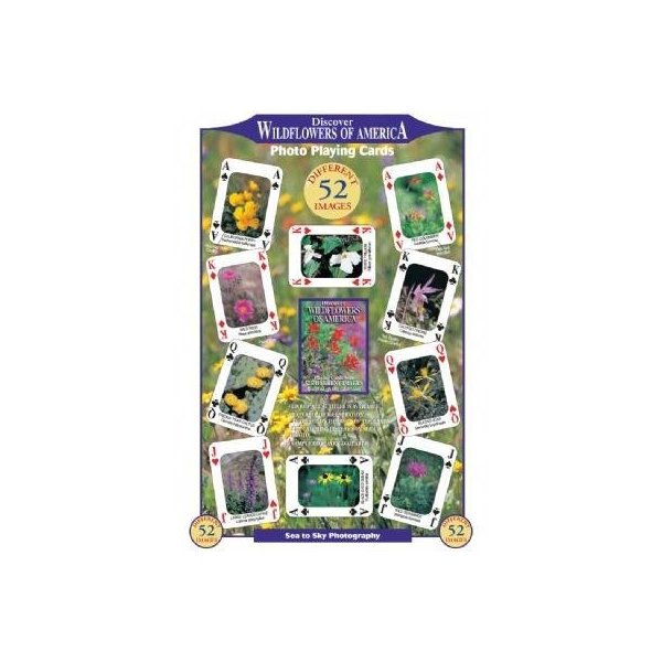 Discover Wildflowers of America Playing Cards