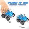 ArtCreativity Land & Sea Friction ATV Set, Set of 2, Push n Go Toy Cars with Fun Designs, Cool Birthday Party Favors for Kids, Pretend Play Gifts for Boys and Girls