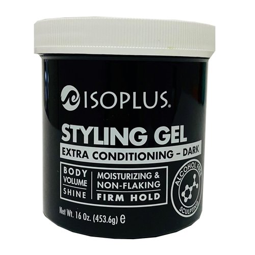Styling Gel (extra conditioning dark) 16oz. by Isoplus
