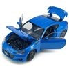 1/32 Scale 2017 BRZ Model Car Diecast Toy Cars Metal Children's Die-cast Vehicles, Doors Open, with Light, Toys for Boys Kids Birthday Gifts Men Collection Desktop Display, Blue