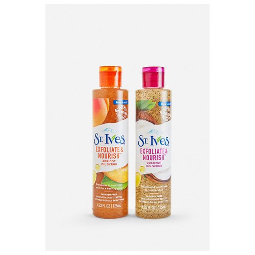 St. Ives Exfoliate & Nourish Facial Oil Scrub, Coconut 4.23 oz