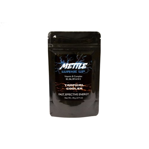 Energy Drink Powder - 50 Servings | Sugar Free | 200mg Caffeine - Mettle Energy Drink Mix (Tropical Cooler)