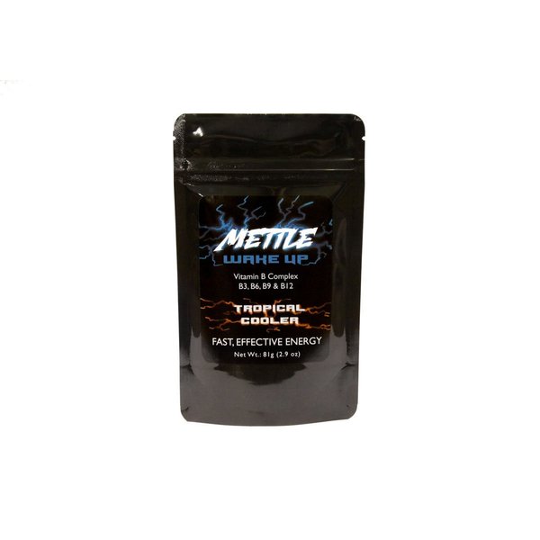 Energy Drink Powder - 50 Servings | Sugar Free | 200mg Caffeine - Mettle Energy Drink Mix (Tropical Cooler)