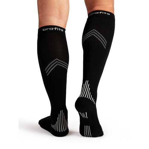 arafits Compression Socks for Men | 15-20mmHg Graduated Support | Made with Lycra for Comfort & Durability