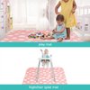 Splat Mat 2 Pack for Under High Chair & Arts & Crafts & Eating Mess, Waterproof Baby Playtime Anti-Slip High Chair Mat for Floor or Table, Reusable & Portable Splash Mat for Under High Chair, 42” ×46”