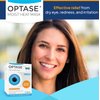Optase Moist Heat Eye Mask - Washable and Reusable Heated & Cooling Gel Eye Mask - HydroBead Technology for Dry Eye Relief