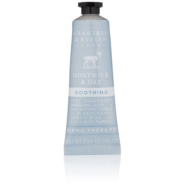 Crabtree & Evelyn Goatmilk and Oat Soothing Hand Cream Therapy, 0.86 oz