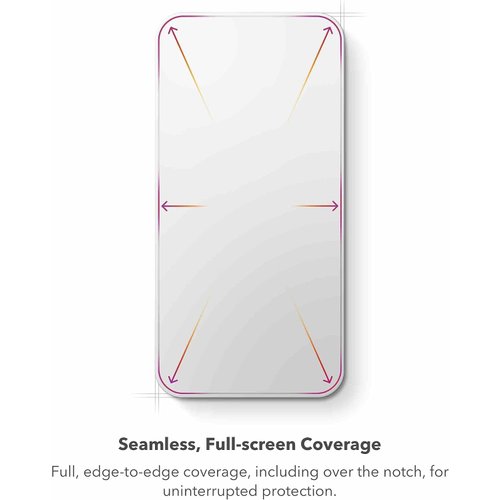 ZAGG InvisibleShield XTR3 Apple Watch Ultra 2 49mm Screen Protector - Case Friendly Screen, Impact & Scratch Protection, clear