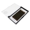 Scala Thickness 0.10mm C Curl Light Brown/Dark Brown/Black-Brown False lashes Individual Eyelash Extension Natural False Eyelashes (10mm, Dark Brown)