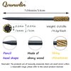 Qvunwlin 2 PCS Wooden Hair Sticks Chopsticks, Bun Hair Sticks Rhinestones Hair Chopsticks Vintage Hair Pin Diy Chinese Hair Accessory for Girl Women