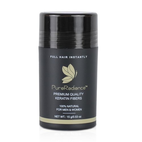PureRadiance Hair Fiber for Thinning Hair - Quick Solution for Thicker, Fuller-Looking Hair - Strong Hold, No Itching, & Sweat Proof - Advanced Hair Building Fibers for Instant Volume (Blonde)